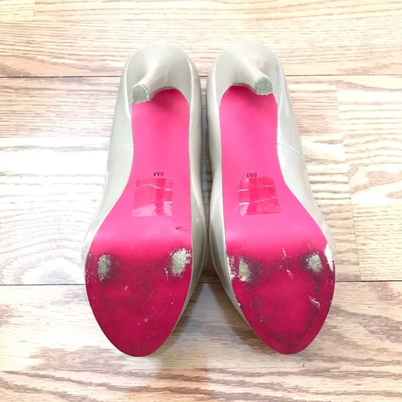 Nude Platform Heels - Picture 5 of 5